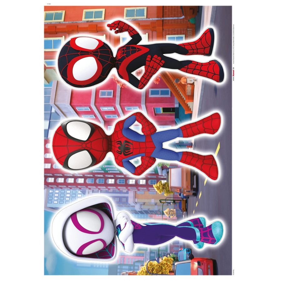 Komar Deko-Sticker Spiderman Trio in Bunt - Bild 2