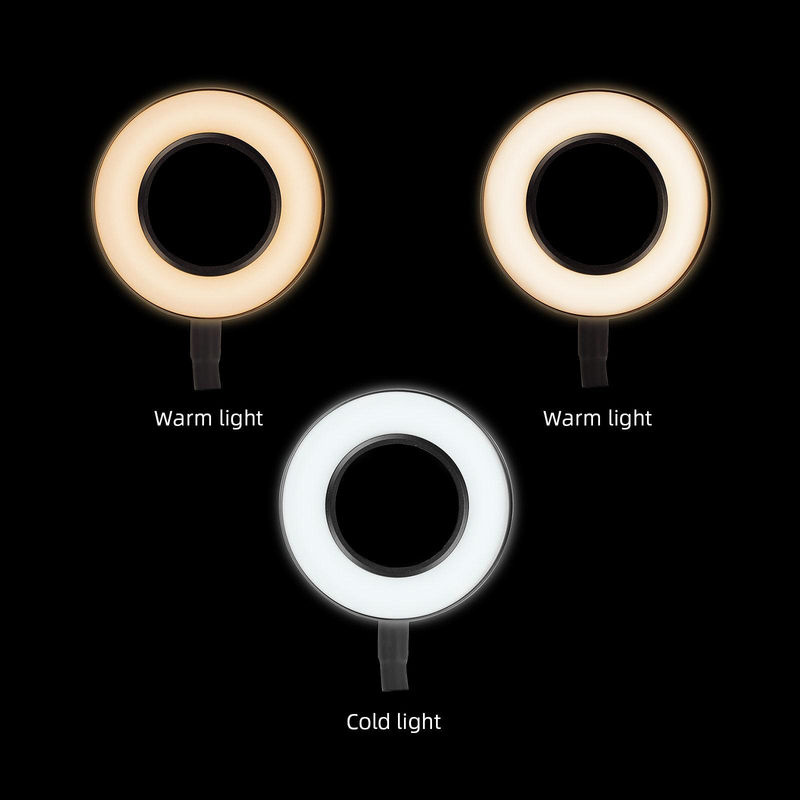 Igeteck Clip-on LED Schreibtischlampe in Schwarz, dimmbar und verstellbar für Tattoo, Nagelkunst, Make-up und zum Lesen - Bild 2
