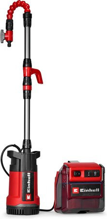 Einhell Akku-Klarwasserpumpe GE-PP 36 RB-A Li-Solo PXC, rot/schwarz, 4500 l/h, Tauchpumpe für sauberes Wasser - Bild 1