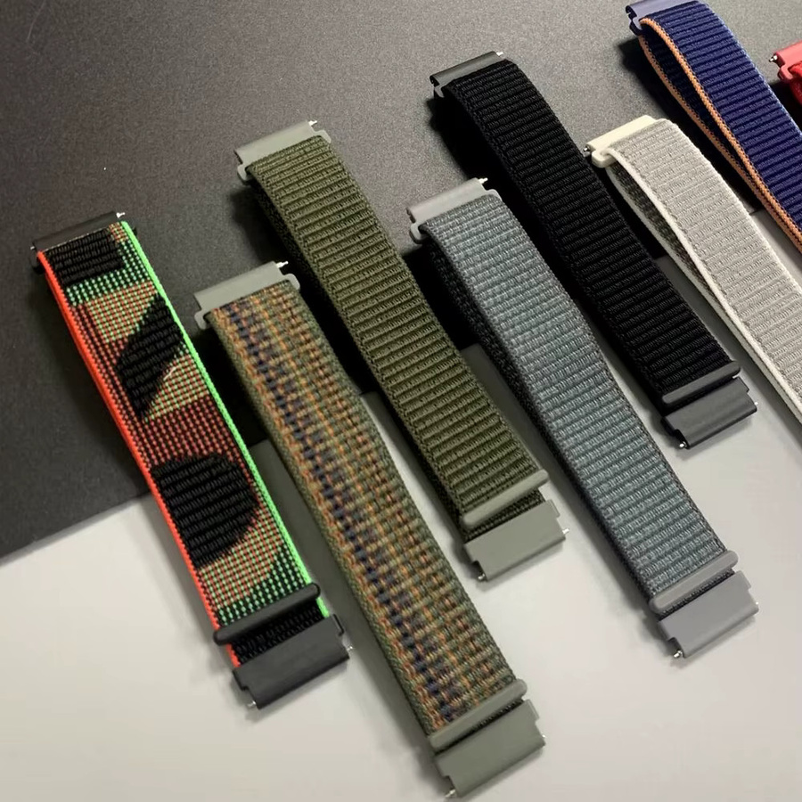 Xiaomi Uhrenarmband Nylon, Schwarz, 22 mm - Bild 3