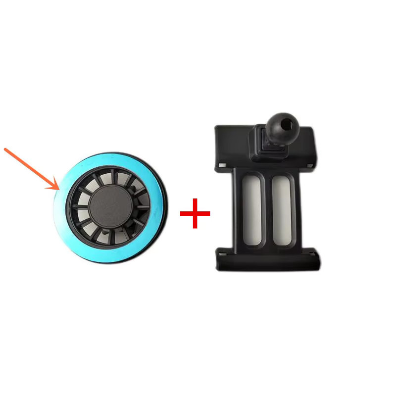 Magnetische Smartphone-Halterung aus ABS-Material für Mercedes-Benz C200 260 300 W204 (2010-2013) in Schwarz - Bild 2