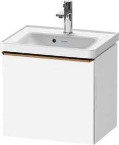 Duravit Waschtischunterschrank D-Neo in Braun und Weiß, B/T/H: 48,4 x 37,2 x 44 cm - Bild 1