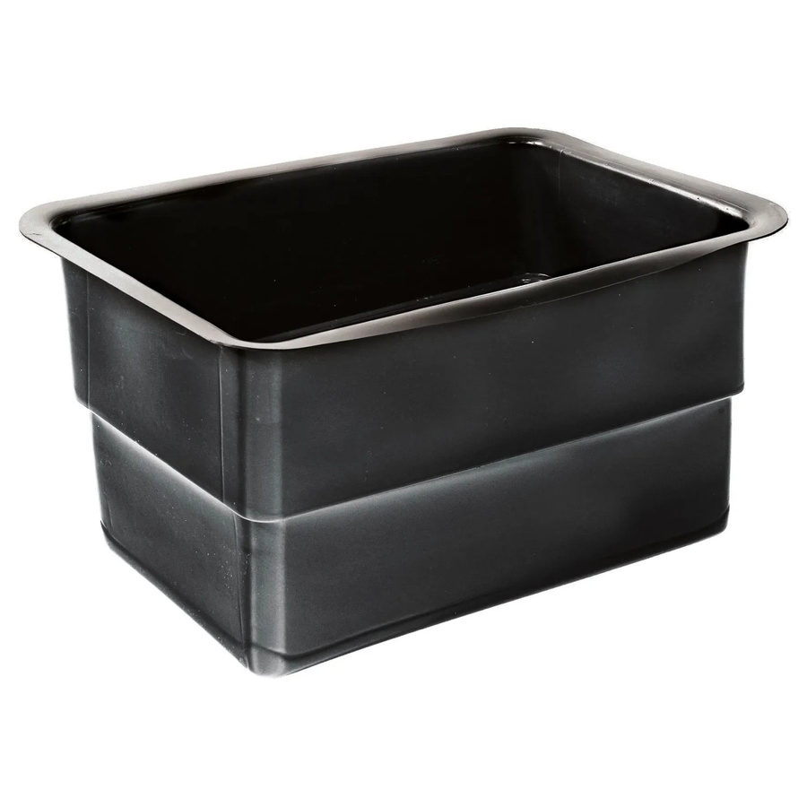 Heissner Teichbecken PE 110 aus Polyethylen, eckig, Schwarz - Bild 2