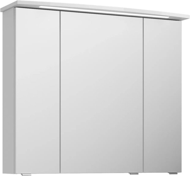 Pelipal Spiegelschrank Serie 4010 Weiß Glänzend mit Soft-Close-Türen und Regalen - Bild 1