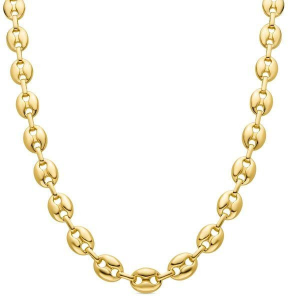 Luxenter Kette, 18 Karat Gelbgold-Finish, beige, Damen - Bild 1