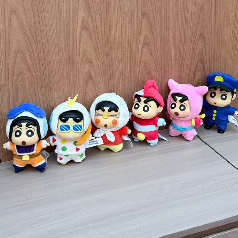 52TOYS Crayon Shin-Chan Classic Memories Series Vinyl Face Doll Blind Box Ninja Anime Figur Multicolor - Bild 1