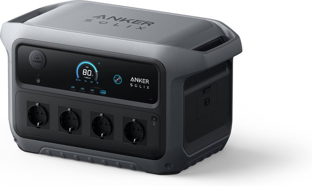 Anker SOLIX C2000 Gen 2 Tragbare Powerstation mit 2048Wh LiFePO4-Akku und 2400W Ausgangsleistung sowie 4000W Spitzenleistung als Solargenerator - Bild 1