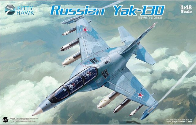 Kitty Hawk Russian Yak-130, Fahrzeug, 1:48, Blau - Bild 1