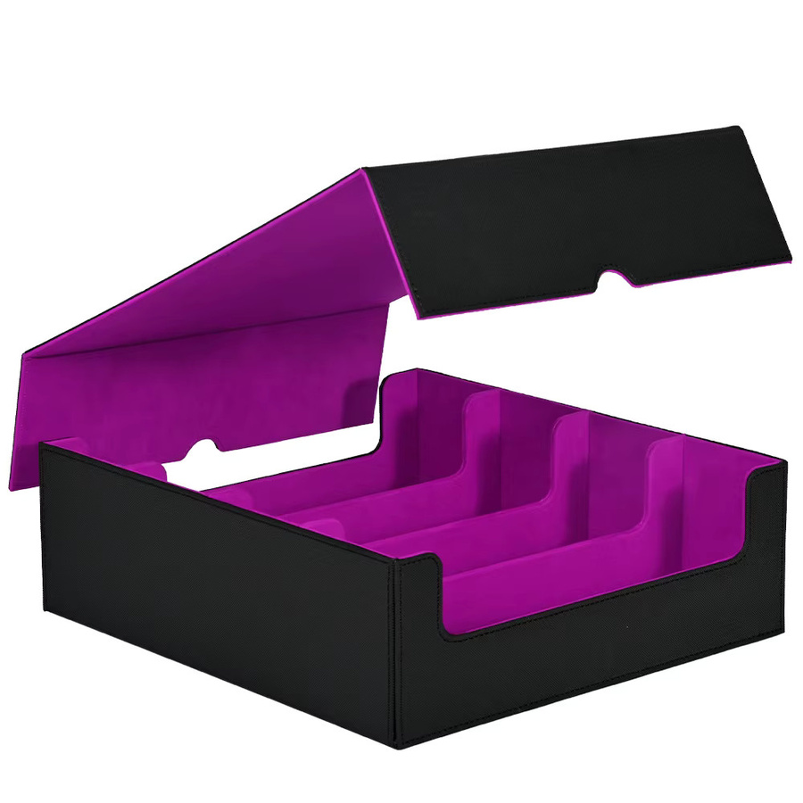 BANLOGA Kartenaufbewahrungsbox, PU-Leder-Kartenbox - Bild 1