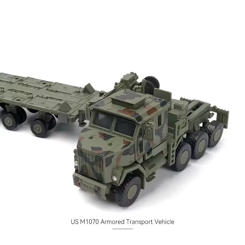 M-Track Kreative Militärserie Gepanzertes Transportfahrzeug, 1:72, Grün/Gelb, ab 3 Jahren - Bild 3