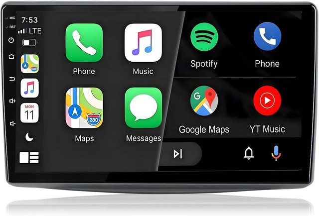 Junsun Autoradio für Alfa Romeo Mito 2008-2016 mit Bluetooth und GPS in Schwarz - Bild 1