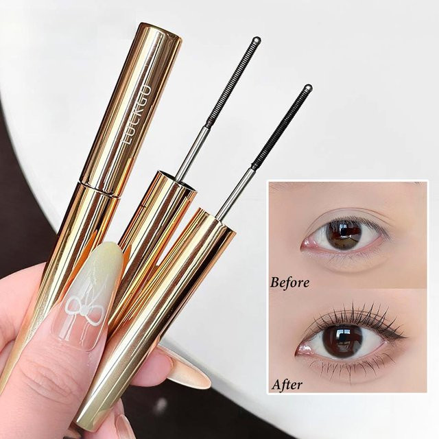 LUCKGO 3D Curling Metal Mascara, wasserfest, ultrafeine Bürste - Bild 1