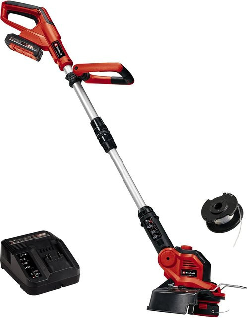 Einhell Power X-Change Akku-Rasentrimmer GE-CT 18/28 Li mit 18 V Akku (2 Ah), teleskopierbar, inkl. 5 m Fadenspule und Nylon Line - Bild 1