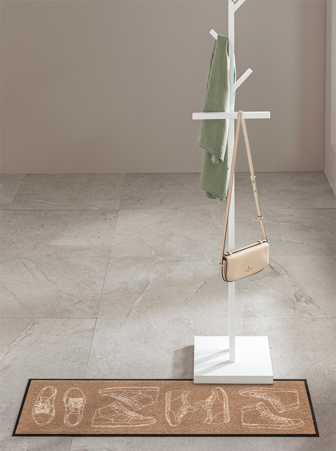 Standgarderobe Heine Home in Weiß mit Dual Hook and Rail Matrix aus Metall - Bild 2