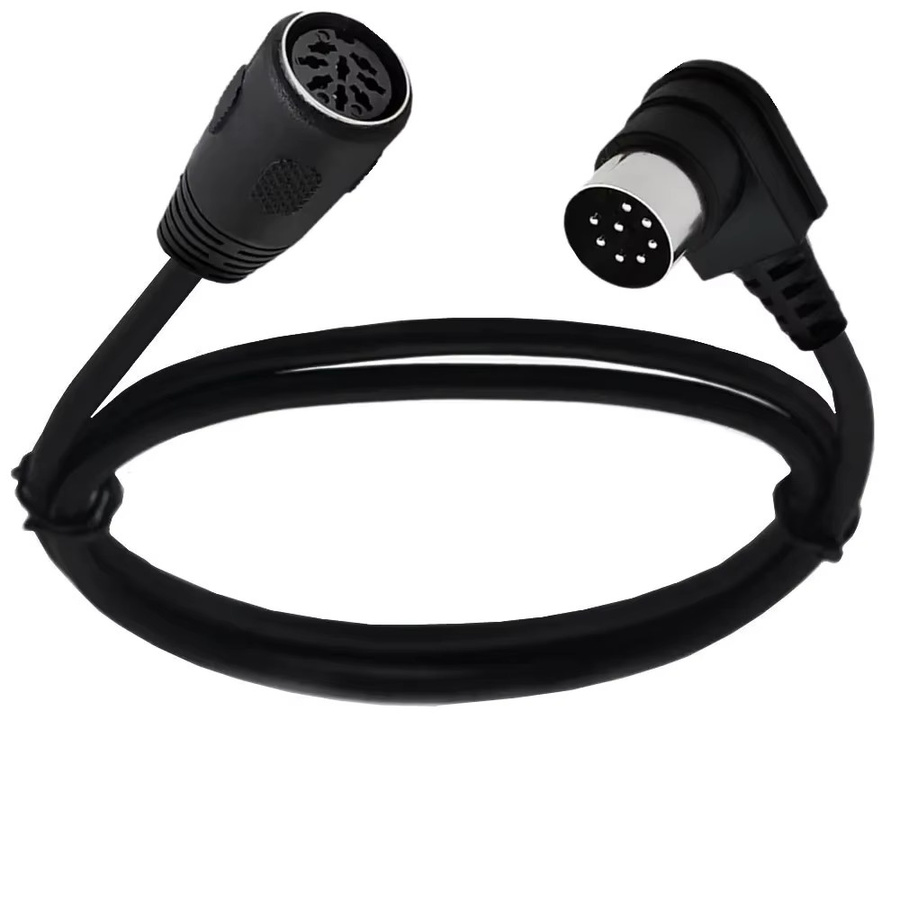 BSN DIN 8Pin Stecker und Buchse Verlängerungskabel in Schwarz für Konferenz-Audiosysteme und Handmikrofone - Bild 6