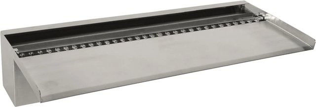 Ubbink Niagara 60 LED Wall Wasserfall aus Edelstahl Inox 316L mit Trafo 12 V und 35 LEDs - Bild 1