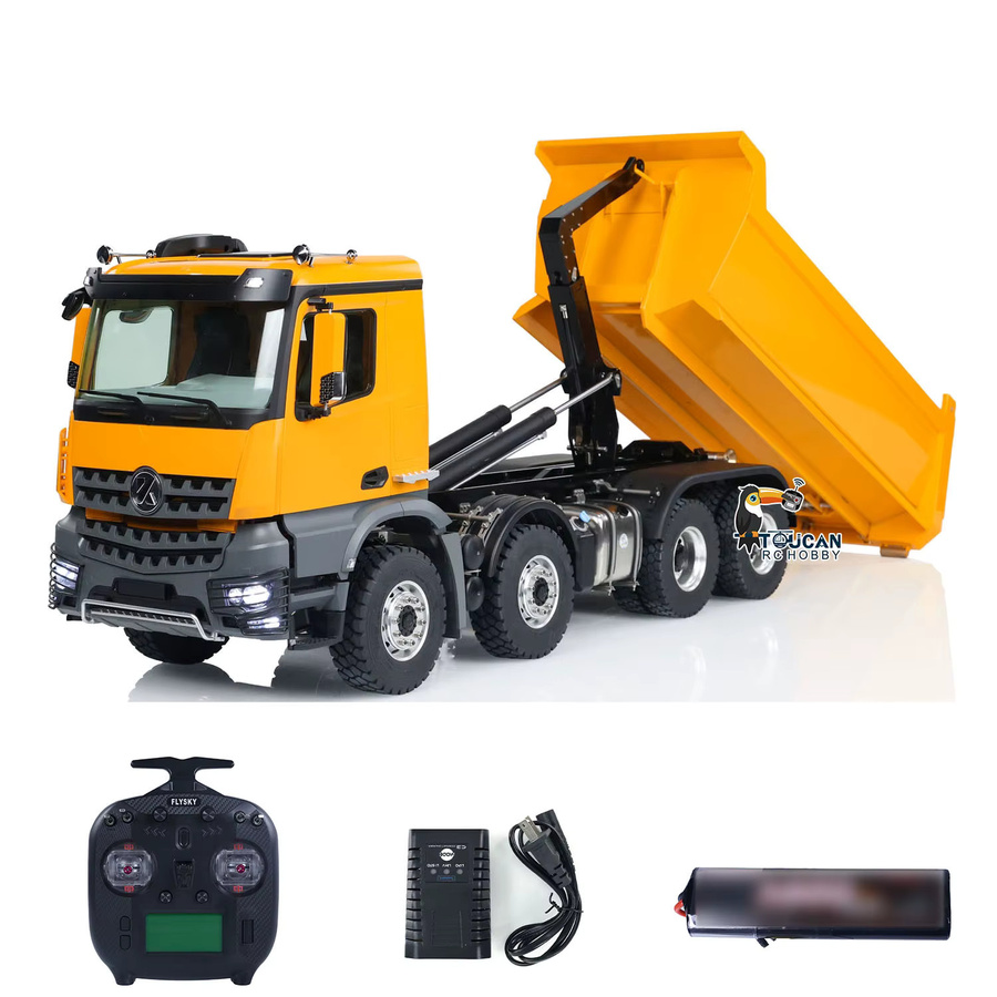 Kabolite K3366 8X8 Hydraulischer RC Muldenkipper LKW, 1:14, mit Sound - Bild 3
