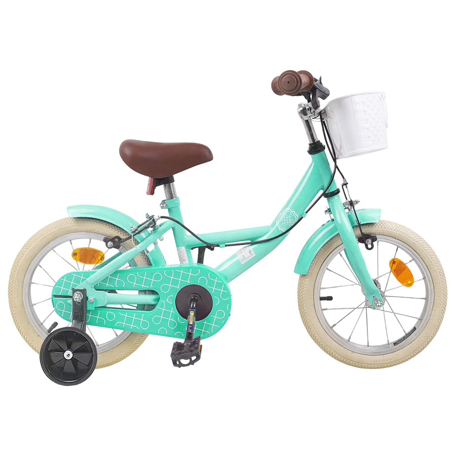 VD Home Furnishing Kinderfahrrad, 12 Zoll, Meeresgrün - Bild 1
