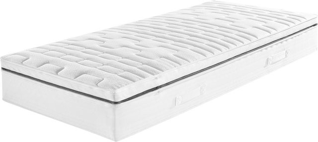 f.a.n. Emilia Premium Top T 7-Zonen-Gelart-Tonnentaschenfederkern-Matratze, Farbe: Weiß, B/T: 140 x 200 cm, Härtegrad: H3 - Bild 1