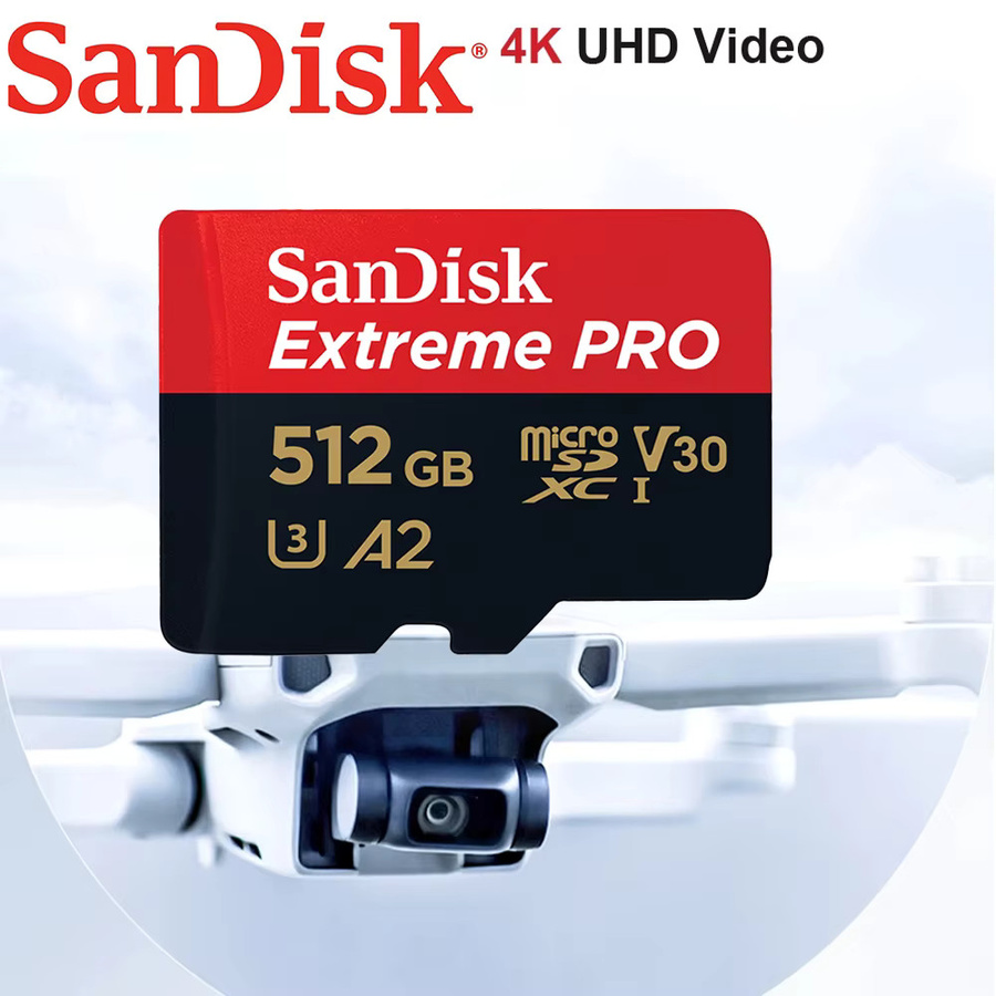 SanDisk Extreme Pro SD-Karte mit U3, 4K V30 und A2 Spezifikationen für Kamera und Smartphone - Bild 2