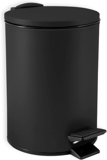 Spirella Treteimer Adelar 3 in Schwarz Matt - Bild 1