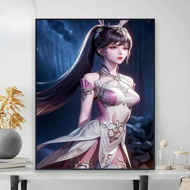 Potdemiel Douluo Dalu Malen-nach-Zahlen-Set Xiao Wu Charakter 2025 Edition mit Acrylfarben - Bild 1