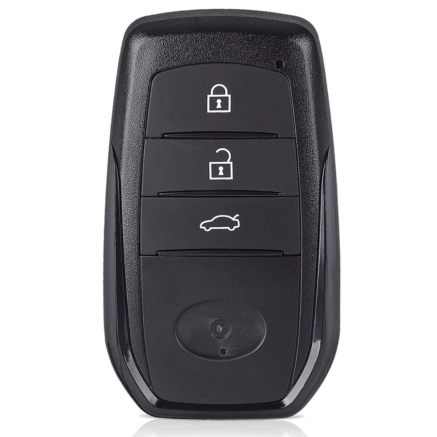 KEYECU Smart Remote Key Fob B3N2K2R für Toyota Land Cruiser 2022 bis 2025, 433 MHz/434 MHz, 8A Chip, 3 Tasten, Schwarz - Bild 2