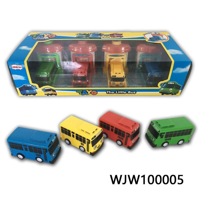 Fashnics Tayo Minibus Schleuder Krieger Auto Spielzeug Set, ab 14 Jahre - Bild 3