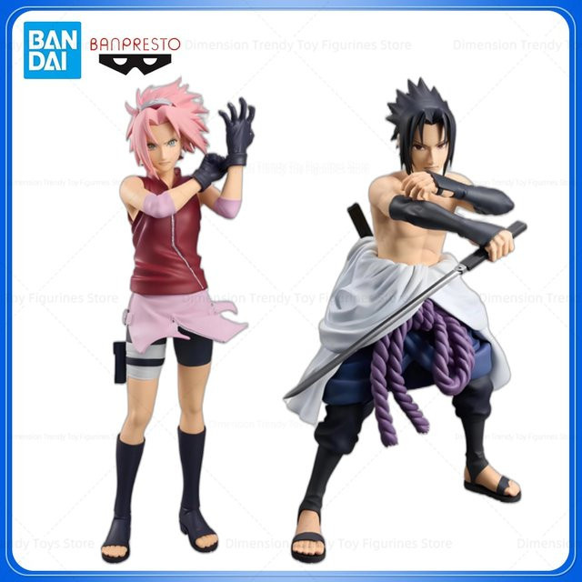 Bandai Naruto, Uchiha Sasuke Haruno Sakura Actionfigur, Einzelfigur - Bild 1