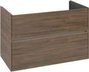 V&B Waschtischunterschrank Collaro mit Waschbecken und LED-Beleuchtung, B/T/H: 96,1 x 61 x 48 cm - Bild 1