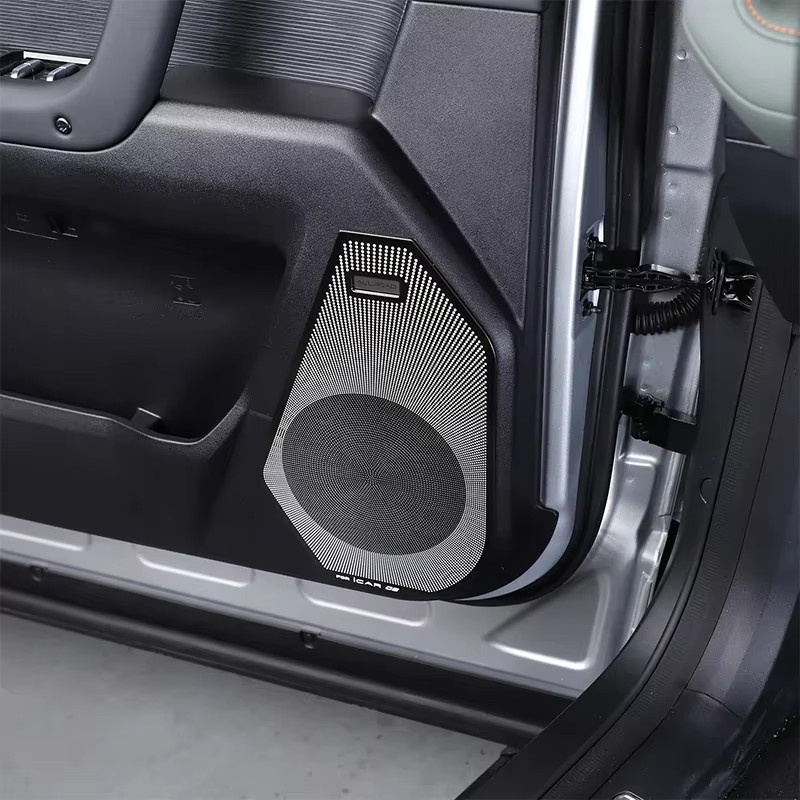 Edelstahl Lautsprecher Abdeckung für Chery Jaecoo 6 J6 ICAR 03 24-26 in Silber von DUTRIEUX - Bild 3