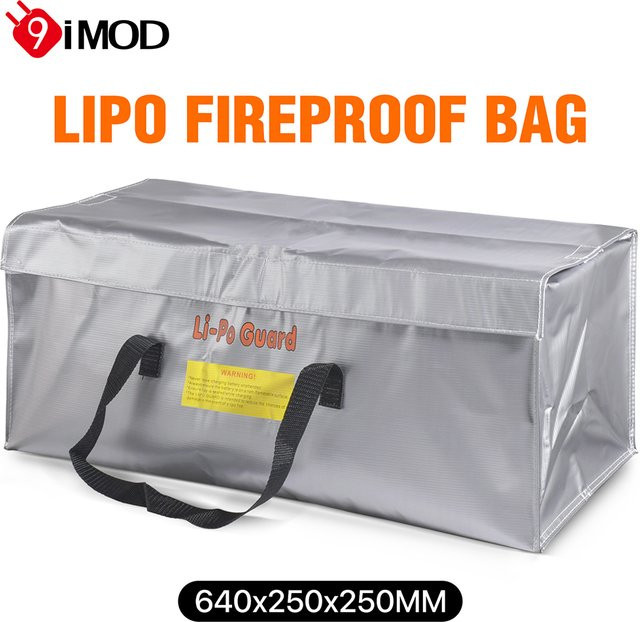 9IMOD Lipo Guard Sicherheitstasche, Grau - Bild 1