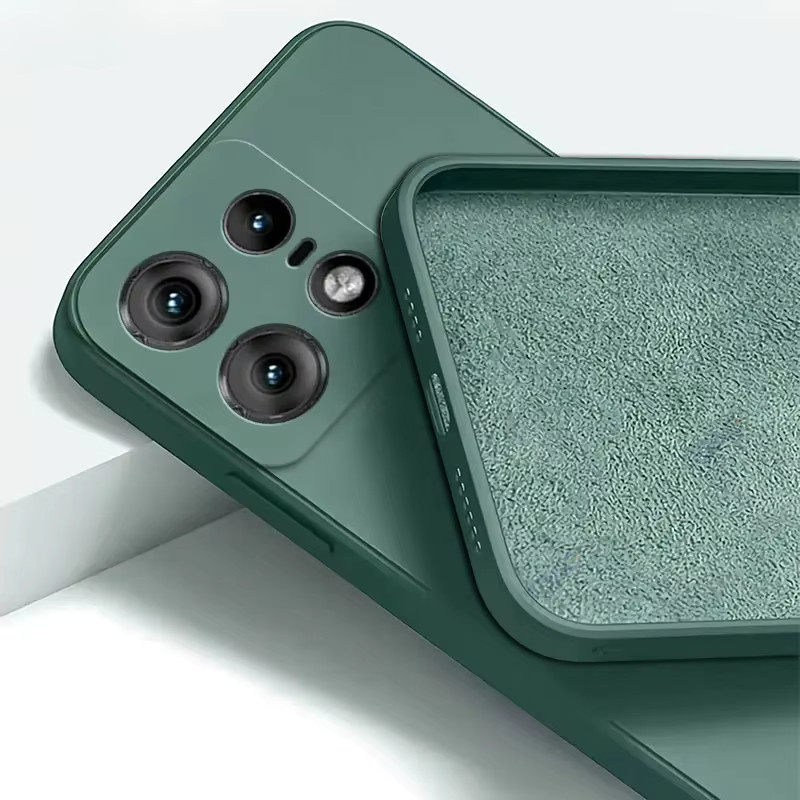 TPU-Schutzhülle aus flüssigem Silikon für Motorola EDGE 50 Fusion Pro 50/40/30 NEO G85 G35 G84 G54 G34 G24 G14 G04/S E14/13 G32 in Blau - Bild 1