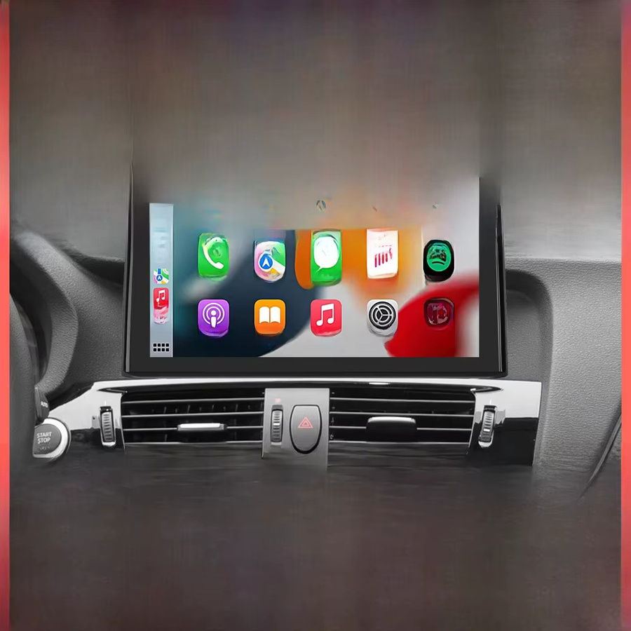 Road Top Drahtloser Carplay und Android Auto Multimedia-Player für BMW X3 X4 F25 F26 CIC NBT, Display 1920 x 720, Schwarz - Bild 5