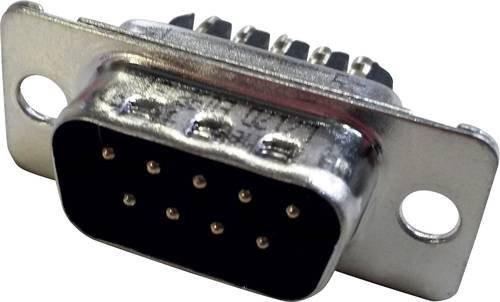 Amphenol 717D B25P ST D-SUB Stiftleiste 180 Grad Polzahl 25 Farbe Silber - Bild 1