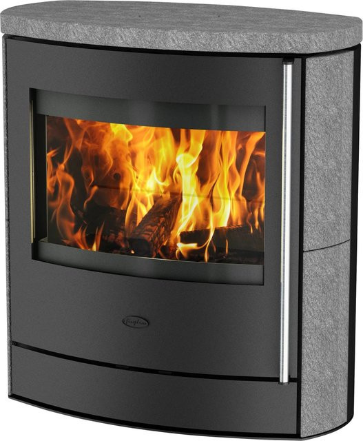 Fireplace Adamis Kaminofen aus Speckstein in Schwarz mit 7,5 kW - Bild 1