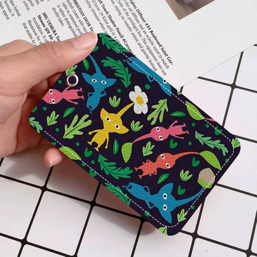 Pikmin Kartenhalter aus Kunststoff in Multicolour für Bankkarten, Business-Karten, ID-Karten und Abzeichen als Schlüsselanhänger - Bild 4