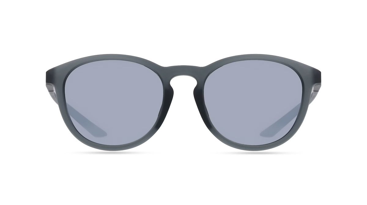 Nike EVOLUTION DZ7360 Sonnenbrille, Vollrand, Panto, Kunststoff, Unisex, grau, silver - Bild 1