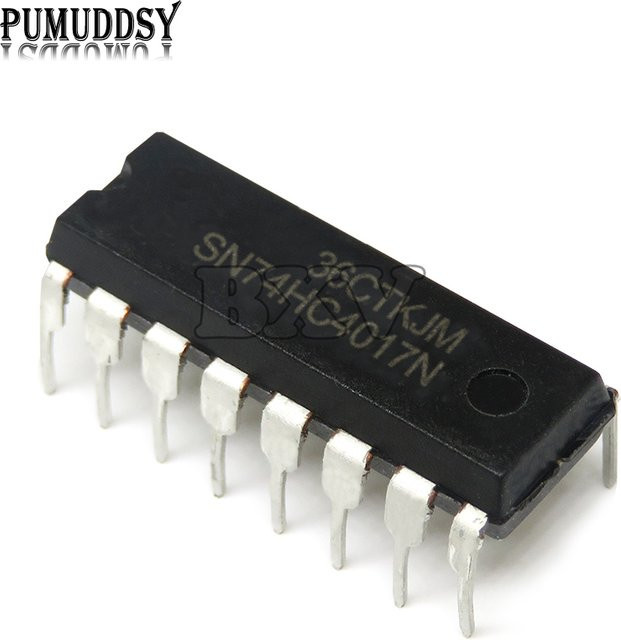10 Stück SN74HC163N DIP-16 Logik-ICs in Schwarz von PUMUDDSY - Bild 1