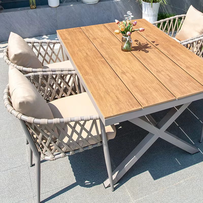 DUTRIEUX Boho Loungeset für Kinder mit Polsterung und Kissen in Beige - Bild 2