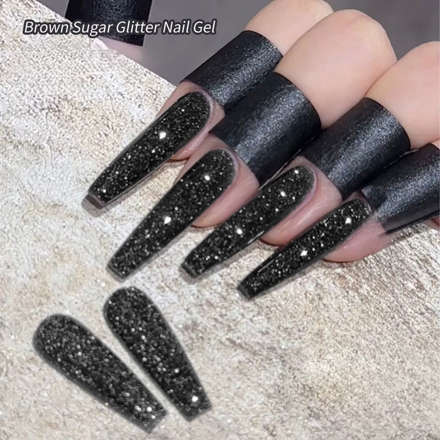MIANEL NAIL Nagellack, Black, Schimmernd, Gel, 10 ml - Bild 3