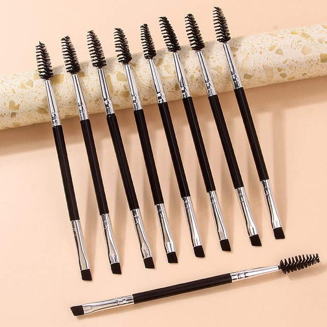 9-teiliges Make-up-Pinsel-Set, schwarz, Unisex - Bild 1