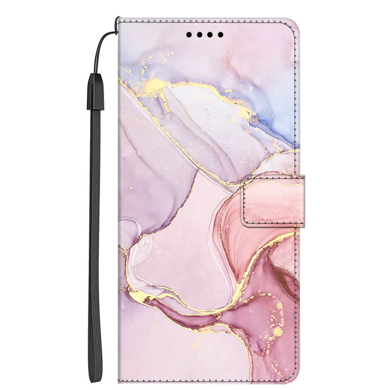 Marmor Leder Flip Case Wallet Book Cover für Samsung Galaxy A55 5G, A15 4G/5G, A25 5G und A05 in Multicolour - Bild 2