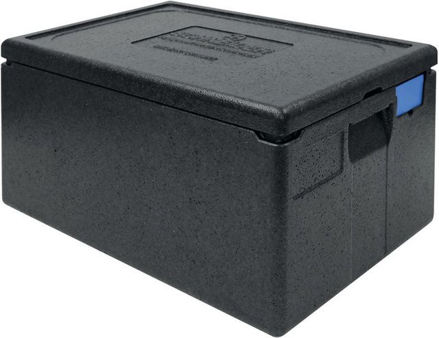 Schneider EPP Transportbox TOP-BOX GN 1/2 und GN 1/1, 46 l, schwarz, stapelbar und spülmaschinenfest, B/T/H: 40 x 60 x 32 cm - Bild 1