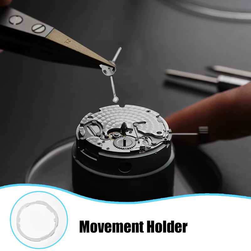 CAOWTAN Uhr Bewegung Spacer Ring, Keramik, Unisex - Bild 4
