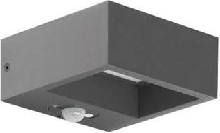 Brumberg Solar-Außenwandleuchte LED 1W Grau IP54 Warmweiß - Bild 1