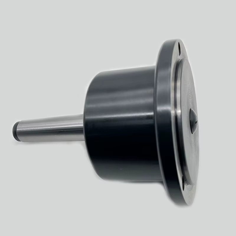 YINMAO Drehfutteradapter 160 mm Morsekegel-Flansch MT4 in Schwarz für 3- und 4-Backen-Drehfutter - Bild 2