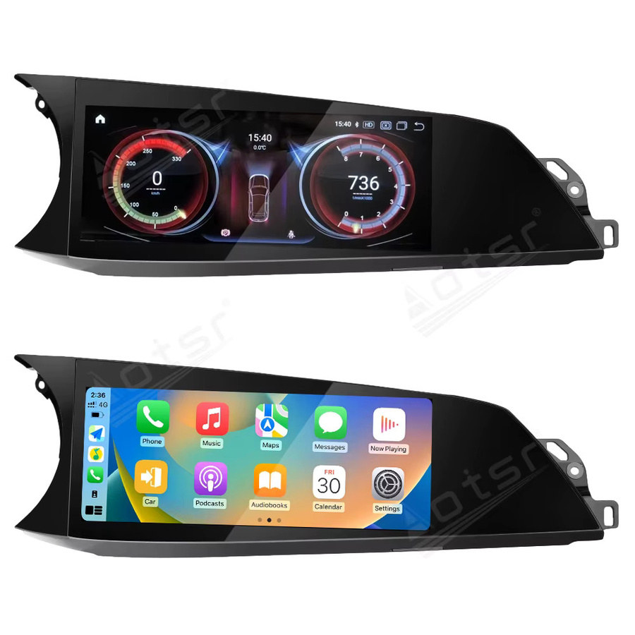 Aotsr Android 15 Autoradio mit 10,25 Zoll Display für Alfa Romeo Stelvio und Giulia (2015-2020) inklusive GPS, WIFI, 4G und Apple CarPlay in Schwarz - Bild 6