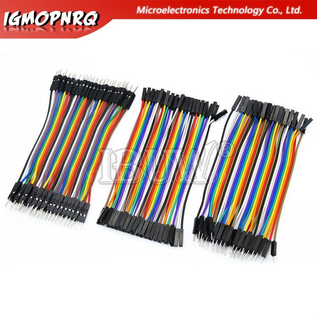 Dupont Line Stecker Buchse Kabel Set für Arduino DIY Kit, Mehrfarbig, Längen: 10 cm, 20 cm, 30 cm - Bild 1