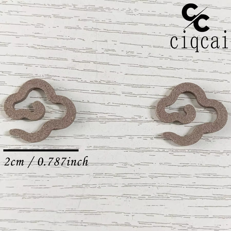 Jasenia 3er-Pack klassische Spiral-Räucherstäbchen in Braun, handgemachte organische Spulen-Räucherstäbchen mit Fünf-Elemente-Thema - Bild 2